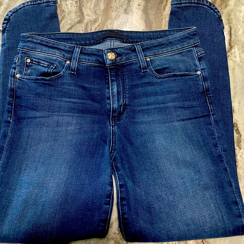 Joe’s flawless Icon Jeans with tulip hem
